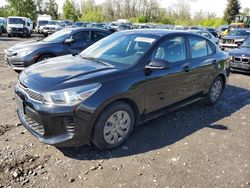 Salvage cars for sale at Portland, OR auction: 2019 KIA Rio S