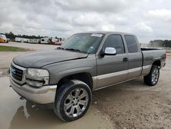 Salvage cars for sale at Houston, TX auction: 2001 GMC New Sierra C1500