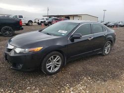 Salvage cars for sale at Temple, TX auction: 2010 Acura TSX