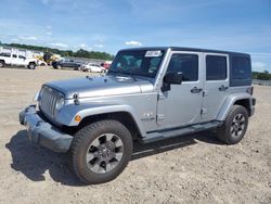 Salvage SUVs for sale at auction: 2018 Jeep Wrangler Unlimited Sahara