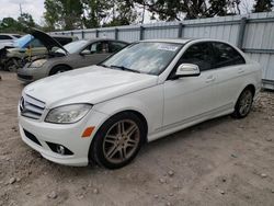 Salvage cars for sale from Copart Riverview, FL: 2009 Mercedes-Benz C 350