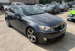 Salvage cars for sale at Grand Prairie, TX auction: 2008 Lexus IS 250