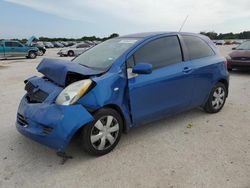Salvage cars for sale at San Antonio, TX auction: 2007 Toyota Yaris