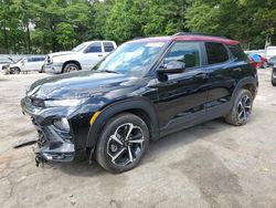 Salvage cars for sale at Austell, GA auction: 2021 Chevrolet Trailblazer RS