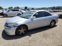 Salvage cars for sale at San Martin, CA auction: 2005 Honda Civic EX