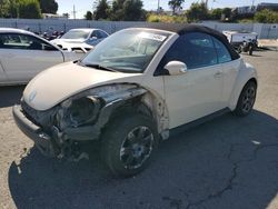 Salvage cars for sale at Vallejo, CA auction: 2003 Volkswagen New Beetle GLX