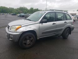 Salvage cars for sale at East Granby, CT auction: 2003 Toyota Rav4
