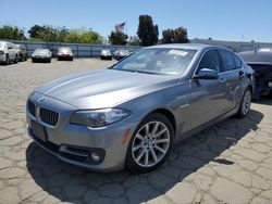 Salvage cars for sale from Copart Martinez, CA: 2015 BMW 535 I
