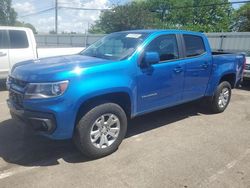 Salvage cars for sale at Moraine, OH auction: 2022 Chevrolet Colorado LT