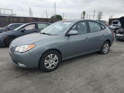 Salvage cars for sale from Copart Wilmington, CA: 2010 Hyundai Elantra Blue