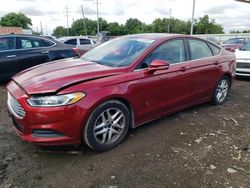 Ford salvage cars for sale: 2015 Ford Fusion SE