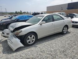 Salvage cars for sale at Mentone, CA auction: 2004 Toyota Camry LE