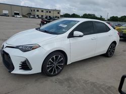 Toyota Corolla l Vehiculos salvage en venta: 2019 Toyota Corolla L