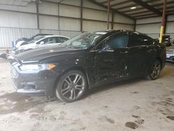 Salvage cars for sale from Copart Pennsburg, PA: 2015 Ford Fusion Titanium