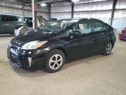 Salvage cars for sale from Copart Des Moines, IA: 2012 Toyota Prius