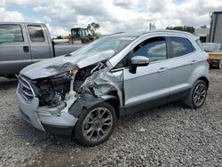 Salvage cars for sale at Hueytown, AL auction: 2018 Ford Ecosport Titanium