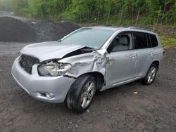 Salvage cars for sale from Copart Marlboro, NY: 2008 Toyota Highlander Sport