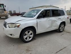Salvage cars for sale from Copart Haslet, TX: 2010 Toyota Highlander Limited