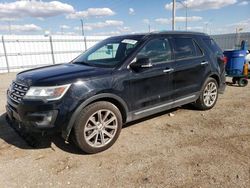 Salvage cars for sale at Greenwood, NE auction: 2016 Ford Explorer Limited