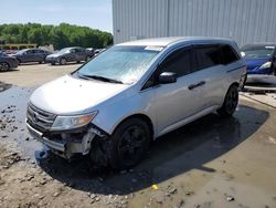 Salvage cars for sale from Copart Windsor, NJ: 2011 Honda Odyssey LX