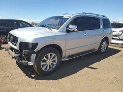 Salvage cars for sale at Brighton, CO auction: 2010 Infiniti QX56