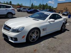 Salvage cars for sale at Gaston, SC auction: 2009 Mercedes-Benz SL 63 AMG