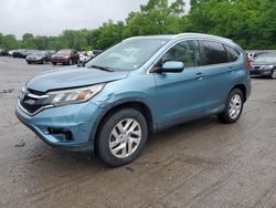 Salvage cars for sale at Ellwood City, PA auction: 2015 Honda CR-V EXL