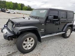 Salvage cars for sale at Fairburn, GA auction: 2013 Jeep Wrangler Unlimited Sahara