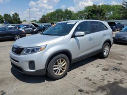 Salvage cars for sale from Copart Moraine, OH: 2014 KIA Sorento LX