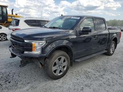 Salvage cars for sale from Copart Spartanburg, SC: 2018 Ford F150 Supercrew