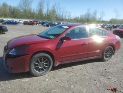 Salvage cars for sale at Leroy, NY auction: 2007 Nissan Altima 2.5