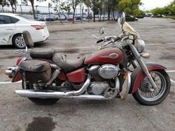 Salvage motorcycles for sale at Rancho Cucamonga, CA auction: 2002 Honda VT750 CDC