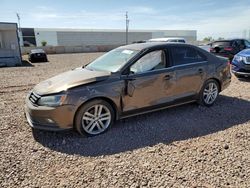 Salvage cars for sale from Copart Phoenix, AZ: 2015 Volkswagen Jetta TDI