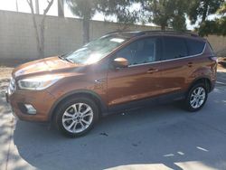 Vehiculos salvage en venta de Copart Rancho Cucamonga, CA: 2017 Ford Escape SE