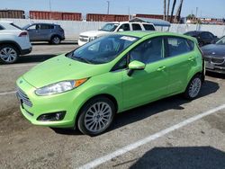 Salvage cars for sale from Copart Van Nuys, CA: 2014 Ford Fiesta Titanium