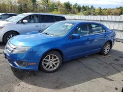 Salvage cars for sale from Copart Exeter, RI: 2011 Ford Fusion SEL