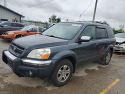 Salvage cars for sale from Copart Pekin, IL: 2005 Honda Pilot EX