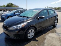 Salvage cars for sale at Orlando, FL auction: 2017 KIA Forte LX