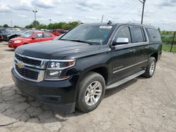 Salvage cars for sale at Indianapolis, IN auction: 2015 Chevrolet Suburban C1500 LT