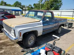 Salvage cars for sale at Wichita, KS auction: 1979 Chevrolet K10