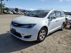 Chrysler Pacifica Hybrid Limited salvage cars for sale: 2018 Chrysler Pacifica Hybrid Limited