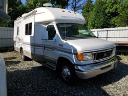 Salvage cars for sale from Copart Mebane, NC: 2003 Ford Econoline E350 Super Duty Cutaway Van