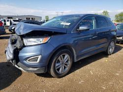 Salvage cars for sale from Copart Elgin, IL: 2018 Ford Edge SEL