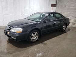 Salvage cars for sale at Leroy, NY auction: 2003 Acura 3.2TL