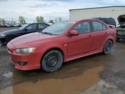 Salvage cars for sale at Rocky View County, AB auction: 2009 Mitsubishi Lancer GTS