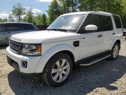 Salvage cars for sale at Waldorf, MD auction: 2015 Land Rover LR4 HSE