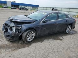Salvage cars for sale at Woodhaven, MI auction: 2023 Chevrolet Malibu LT