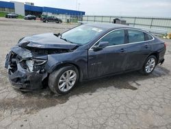 Salvage cars for sale from Copart Woodhaven, MI: 2023 Chevrolet Malibu LT