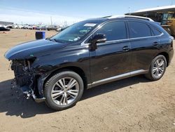 Salvage cars for sale from Copart Brighton, CO: 2015 Lexus RX 350 Base
