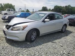 Salvage cars for sale from Copart Mebane, NC: 2012 Honda Accord LXP